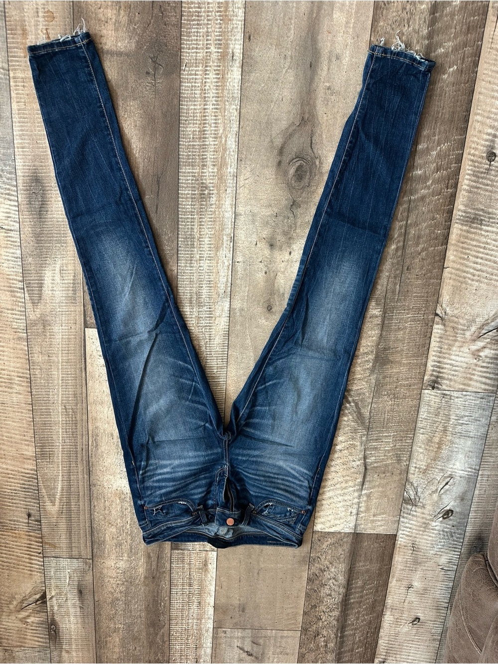 Buckle Black Women's Dark Blue Skinny Jeans